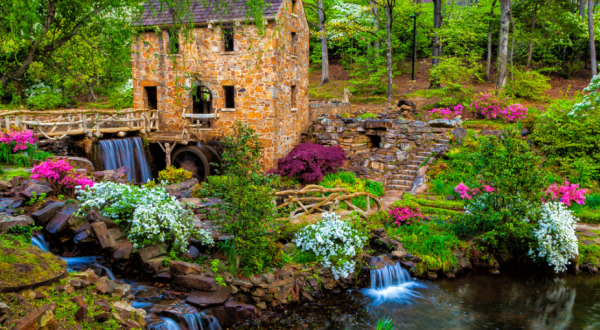 The Waterfall Has Returned To The Old Mill In Arkansas And It’s Even More Beautiful