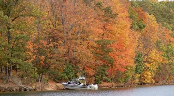 Visit Raystown Lake In Pennsylvania For An Absolutely Beautiful View Of The Fall Colors