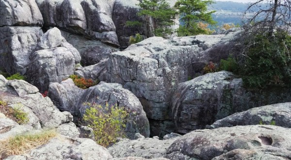 Walk Through 200 Acres Of Rock Formations At Alabama’s Cherokee Rock Village