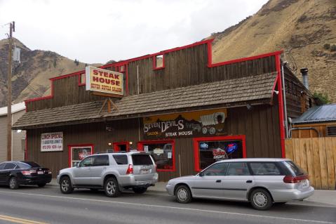 This Small Town Steakhouse In Idaho, Seven Devils Saloon, Is A Delicious Place To Dine