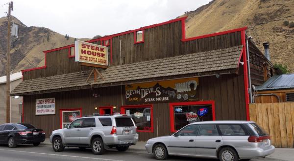 This Small Town Steakhouse In Idaho, Seven Devils Saloon, Is A Delicious Place To Dine