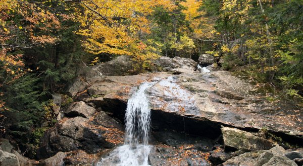 There’s A Secret Waterfall In New Hampshire Known As Thompson’s Falls, And It’s Worth Seeking Out
