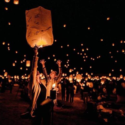 The Lights Festival Is A Sky Lantern Fest In Mississippi That’s A Night Of Pure Magic