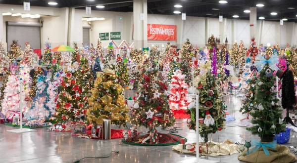 The Christmas Tree Displays At Festival Of Trees Is Like Walking In A Utah Holiday Wonderland