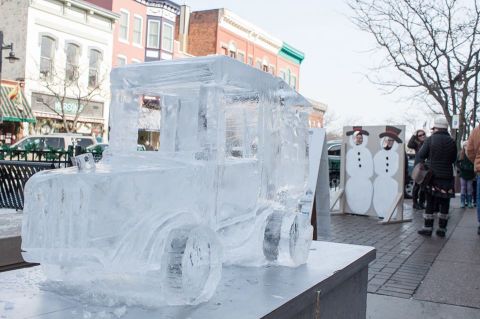 Marvel Over Some Of The Most Intricate Ice Sculptures You'll Ever See At IceBreaker Festival In Michigan