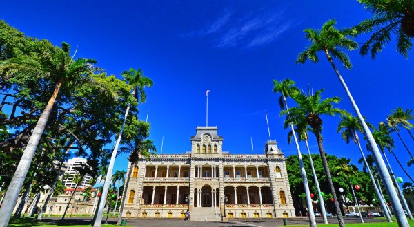 Explore Hawaii’s Famous Iolani Palace By Night In Honor Of Queen Kapiolani’s Birthday