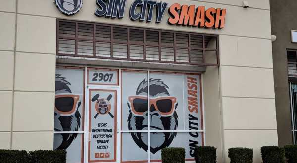The Most Unique Attraction In Nevada, Sin City Smash, Lets You Destroy Things To Smithereens