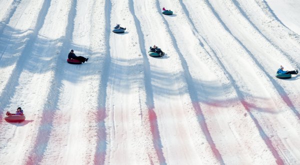 One Of The Longest Snow Tubing Runs In Vermont Can Be Found At Mount Snow