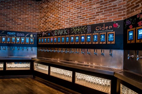 Pour Your Own Cider, Wine, And Beer At A Unique Bar In Pittsburgh Where No Bartenders Are Needed