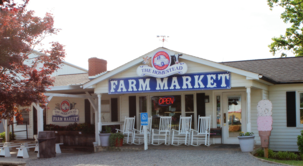 Try Homemade Egg Nog, Ice Cream, And More When You Visit The Homestead Creamery Farm Market In Virginia