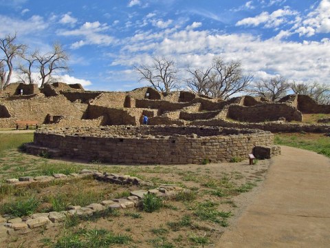 Explore The Ruins Of A 400-Room Ancient Village At Aztec Ruins National Monument In New Mexico
