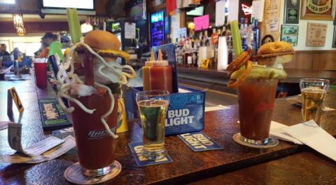 You Can Order An Overwhelming, One-Of-A-Kind Bloody Mary At Wisconsin's Two Of A Kind Restaurant  