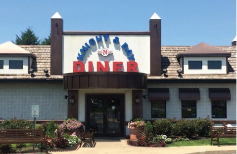 You Can Eat The Most Delicious Breakfast Around All Day Long At Knight & Day Diner In Pennsylvania