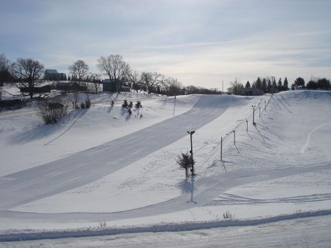 For A Winter Thrill, Try Turbo-Tubing At Badlands Sno-Tubing Park In Wisconsin