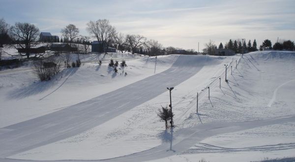 For A Winter Thrill, Try Turbo-Tubing At Badlands Sno-Tubing Park In Wisconsin