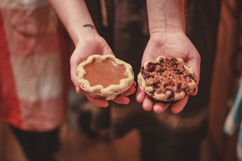 The Mini Pies From Home Slice Pies Near Cleveland Fit In The Palm Of Your Hand