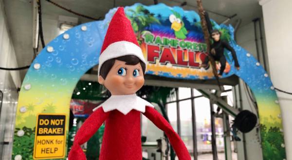 The Rainforest Car Wash Near Cleveland Totally Transforms Into A Winter Wonderland