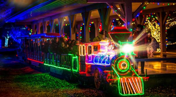 Children Of All Ages Will Love The Magical Holiday Light Experience At The Roswell Zoo In New Mexico