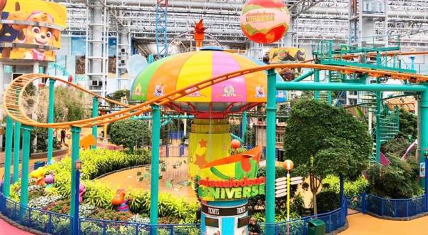 Nickelodeon Universe In New Jersey Is Now Open And Ready For Fun
