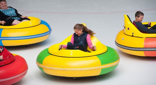 Bumper Cars On Ice Is Here In Delaware And It Looks Like Loads Of Fun