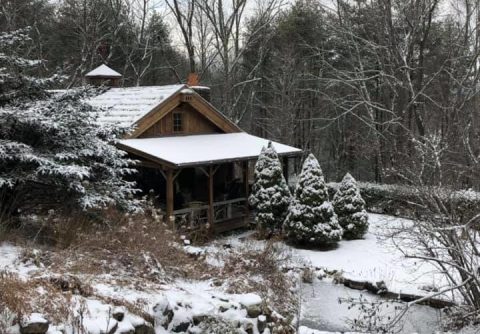 You'll Feel Like Hibernating All Winter Long At The Enchanted Cottage, A Cozy Bed & Breakfast In Virginia