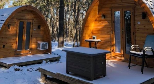 You’ll Find A Luxury Glampground At Iris Hill In Arkansas, It’s Ideal For Winter Snuggles And Relaxation