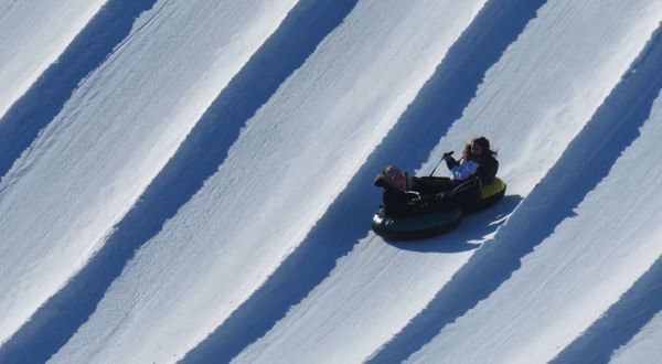The Longest Snow Tubing Run In Wisconsin Can Be Found At Sunburst Ski Area