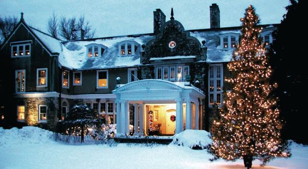 The Blithewold Mansion In Rhode Island Is A Magical Wintertime Experience