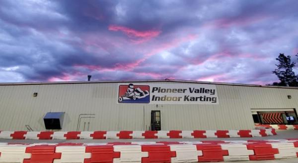 With 50-MPH Go-Karts, Pioneer Valley Indoor Karting In Massachusetts Offers An Adrenaline-Filled Escape Like No Other