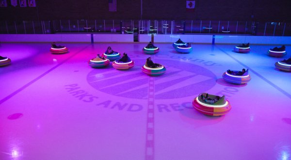 Bumper Cars On Ice Have Arrived In Washington And They Look Like Loads Of Fun