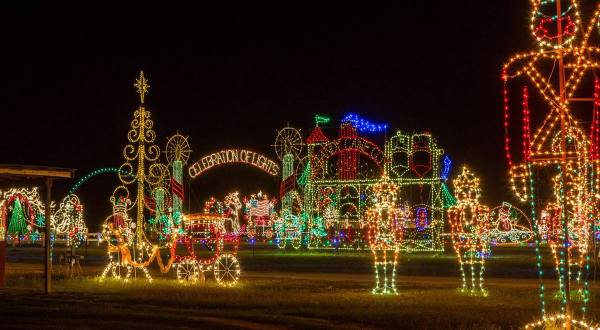 Have A Jolly Time At Meadow Lights, The Largest And Oldest Lights Event In Eastern North Carolina
