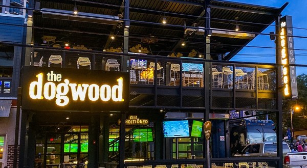 Enjoy Two Levels Of Patios At The Dogwood, An Indoor/Outdoor Restaurant And Music Venue In Nashville