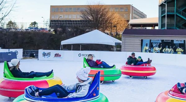 Bumper Cars On Ice Is Coming To A City Near Cleveland And It Looks Like Loads Of Fun