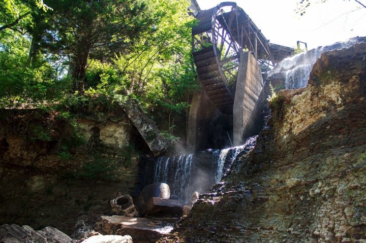 tallest waterfalls in Mississippi