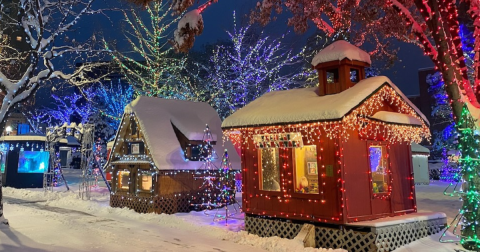 Take An Enchanting Winter Walk Through Ogden's Christmas Village In Utah