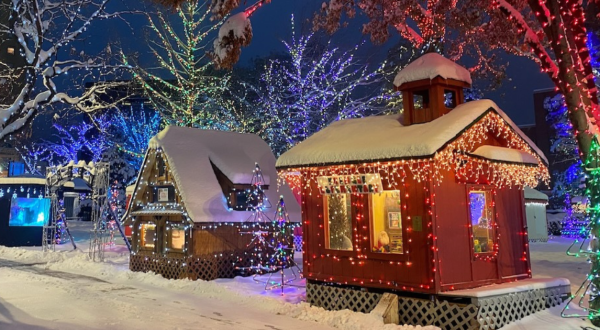 Take An Enchanting Winter Walk Through Ogden’s Christmas Village In Utah