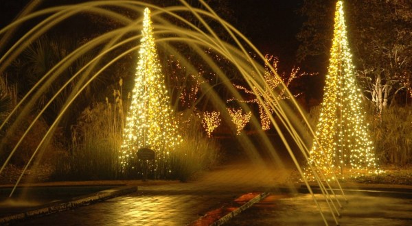 Adventure Through A Mile Of A Million Twinkling Holiday Lights At The Daniel Stowe Botanical Garden In North Carolina