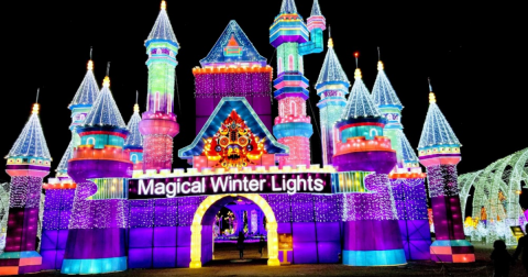 Texas' Magical Winter Lights Is The Largest Holiday Lantern Festival In America