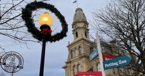 Experience The Magic Of The Holidays In Downtown Bellefontaine, An Enchanting Ohio Christmas Town