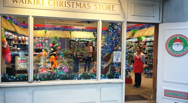 Embrace The Holiday Spirit At The Festive Waikiki Christmas Store In Hawaii