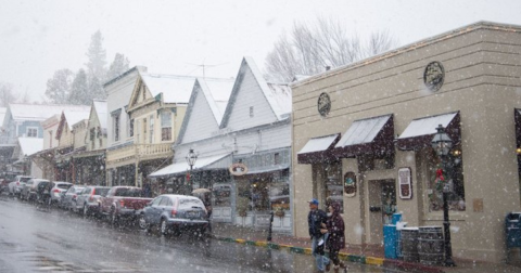 The Town Of Nevada City In Northern California Is The Star Of A Hallmark Channel Christmas Movie