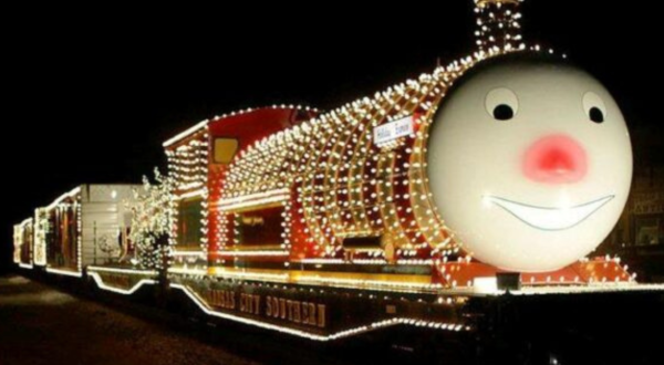 The Holiday Express Train Visits More Than 20 Cities In America And Is Making A Stop In Louisiana This Year