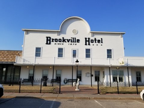 Open Since 1870, Brookville Hotel Has Been Serving Chicken Dinners In Kansas Longer Than Any Other Restaurant