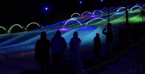 Try The Ultimate Nighttime Adventure With Glow Tubing At Snow Trails In Ohio