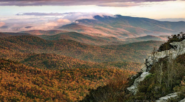 Visit Linville Gorge, The Grand Canyon Of North Carolina, To See The Beautiful Changing Leaves This Fall