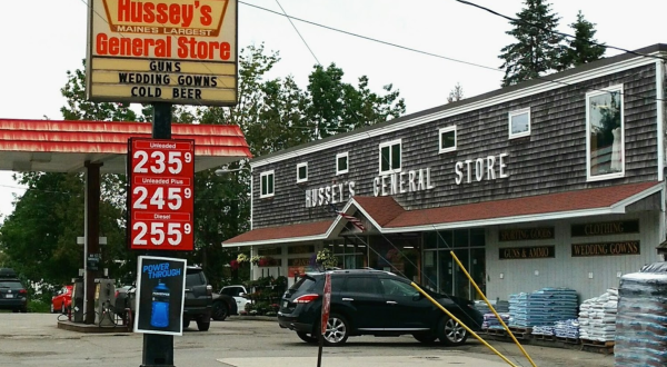 Absolutely Gigantic, You Could Easily Spend All Day Shopping At Hussey’s General Store In Maine