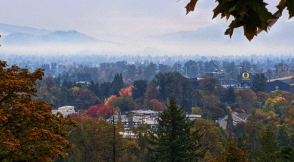The Fall Foliage Views At Oregon’s Skinner Butte Park Simply Can’t Be Beat