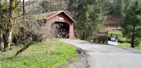 The Oldest Covered Bridge In Oregon Has Been Around Since 1914