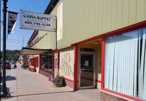 The Plates Are Piled High With Chinese Food At The Delicious China Buffet In South Dakota