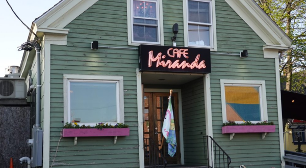 The Humongous Menu At Tiny Cafe Miranda In Maine Has Multiple Things You’ll Need To Order